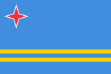 Vlag Aruba - 100x150cm Spun-Poly